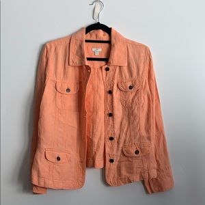 JJill Coral Jacket